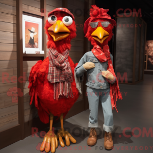 Red Hens maskotkostymefigur...