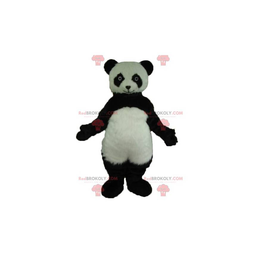 Mascotte De Panda Noir Et Blanc Tres Realiste Taille L 175 180 Cm