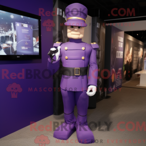 Purple American Soldier...