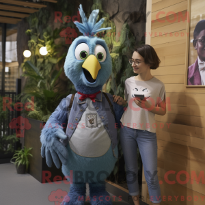 Olive Hens maskot kostume...