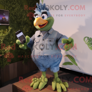 Olive Hens mascot costume...