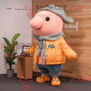 Peach Pukkelhval maskot...