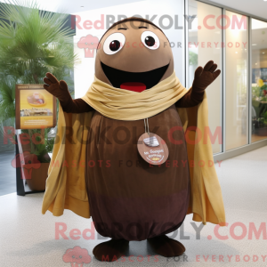 Postava maskota Brown Ray...