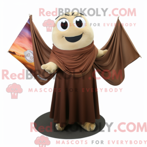 Brown Ray mascot costume...