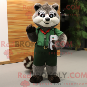 Waldgrüner Waschbär...