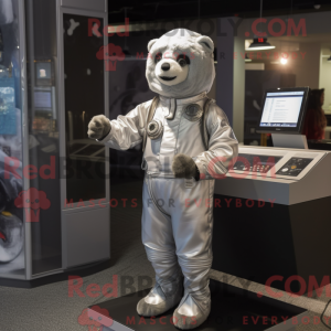 Sølv Computer maskot...