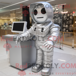 Sølv Computer maskot...