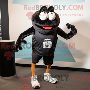 Black Crab Cakes mascot...