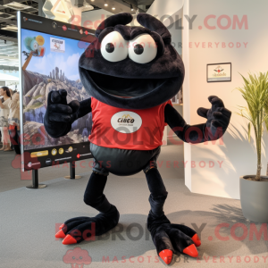 Black Crab Cakes mascot...