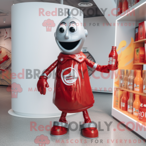 Silver Bottle Of Ketchup...