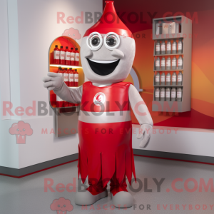 Garrafa de prata de ketchup...