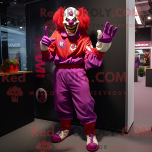 Magenta Evil Clown...