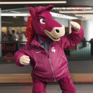 Postava maskota Magenta...