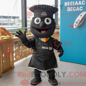 Postava maskota Black Fish...