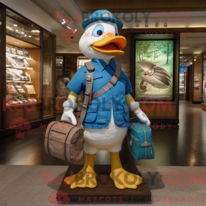 Figura de máscara de pato...