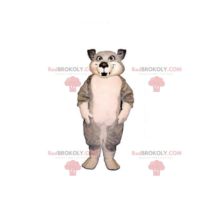 Mascotte Animaux De La Montagne Bebe Loup Taille L 175 180 Cm