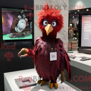 Maroon Harpy máscara de...