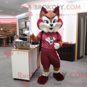 Disfraz de mascota Maroon...