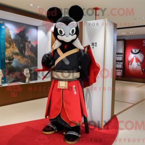 Samurai maskot kostume...