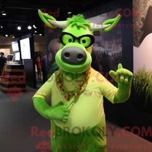 Lime Green Bull...