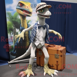 Velociraptor mascot costume...