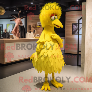 Gule Høns maskot kostume...