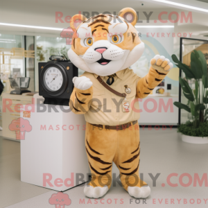 Figura de máscara de tigre...
