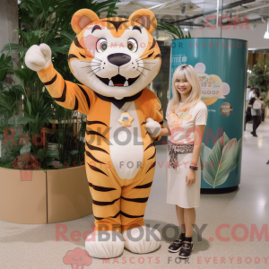 Figura de máscara de tigre...