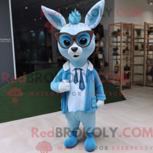 Postava maskota Sky Blue...