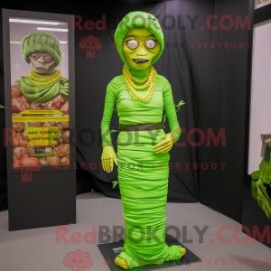 Lime Green Mummie...