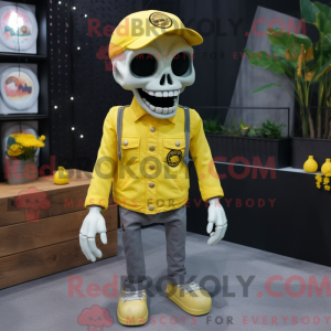 Figura de máscara de...