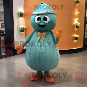 Postava maskota Teal...