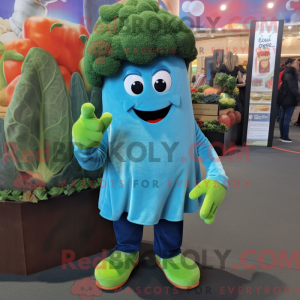 Turkis Broccoli maskot...