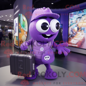 Purple Camera mascot...