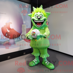 Lime Green Evil Clown...