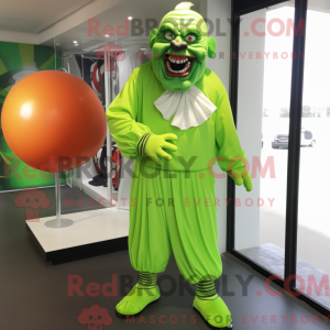 Lime Green Evil Clown...