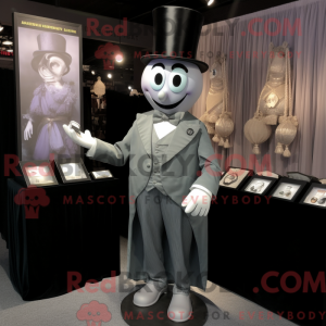 Gray Ghost mascot costume...
