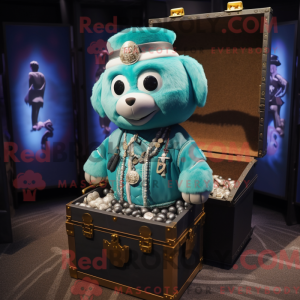 Cyan Schatztruhe...
