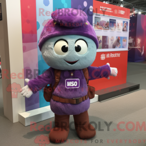 Purple Miso Soup mascot...