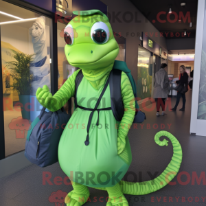 Maskottchenkostüm Grüne...