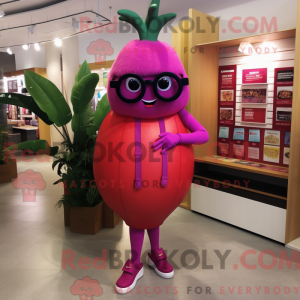 Magenta Mango mascot...