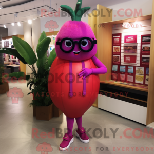 Magenta Mango maskot...