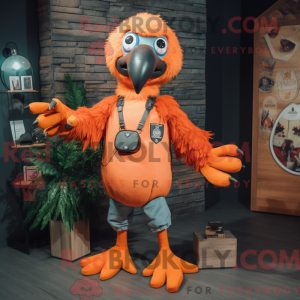 Postava maskota Orange...