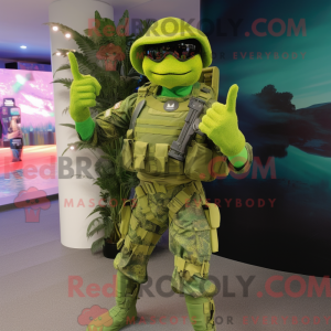 Lime Green Marine Recon...