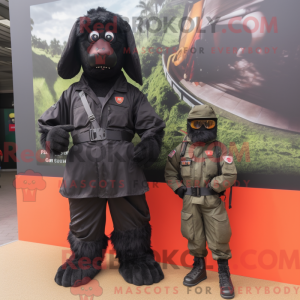 Costume mascotte de Para...