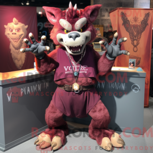 Personaggio mascotte Maroon...