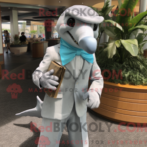 Silver Dolphin mascot...