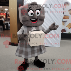 Gray Chocolate Bar mascot...