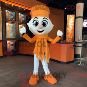 Orange Pop Corn mascot...