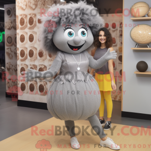 Gray Meatballs mascot...